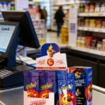freepik distribuzione posizionamento strategico per lacquisto dimpulso e il consumo immediato. non aggiungere testi 0023